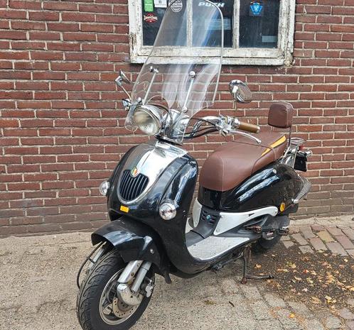 Pronto snorscooter 50cc, Fietsen en Brommers, Scooters | Overige merken, Zo goed als nieuw, Maximaal 25 km/u, Benzine, Ophalen of Verzenden