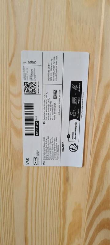 Ikea ivar planken voor stellingkast - afbeelding 2