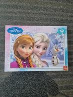Frozen puzzel 50 stukjes voor 4 jaar, Ophalen, 10 tot 50 stukjes, Zo goed als nieuw, 4 tot 6 jaar