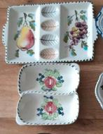 Schaal + Eierbord  (Italy), Ophalen of Verzenden, Overige stijlen, Schaal of Schalen