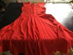 Body flirt jurk rood met klokrok maat38, Kleding | Dames, Maat 38/40 (M), Ophalen of Verzenden, Onder de knie, Zo goed als nieuw
