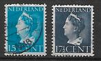 Nederland 337, 338, Verzenden, Na 1940, Gestempeld