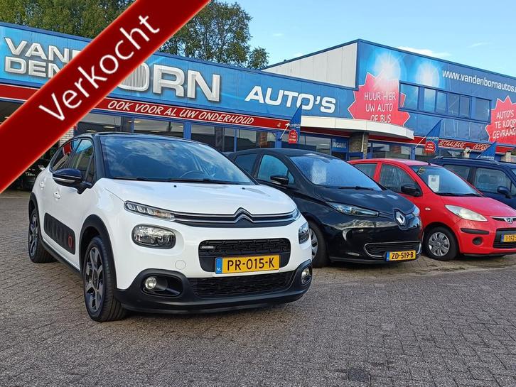 Citroën C3 1.2 PureTech Shine Airco 17'' L.M.V Nw APK, Auto's, Citroën, Bedrijf, Te koop, C3, ABS, Achteruitrijcamera, Airbags