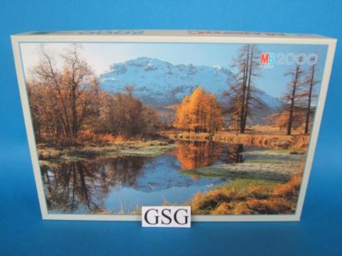 Oberengadin Zwitserland 2000 st nr. 3576.26, Hobby en Vrije tijd, Denksport en Puzzels, Zo goed als nieuw, Meer dan 1500 stukjes