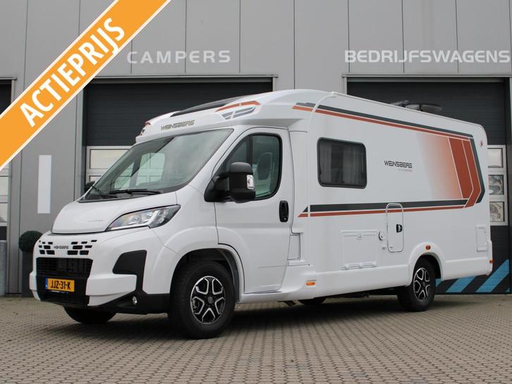 Weinsberg CaraCompact Pepper 600 MF Nieuw Automaat Actie, Caravans en Kamperen, Campers, Bedrijf, tot en met 2, Half-integraal