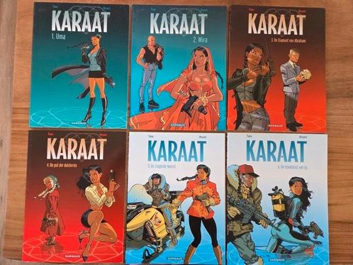 Karaat  1 tm 6 compleet, Boeken, Stripboeken, Zo goed als nieuw, Complete serie of reeks, Ophalen of Verzenden