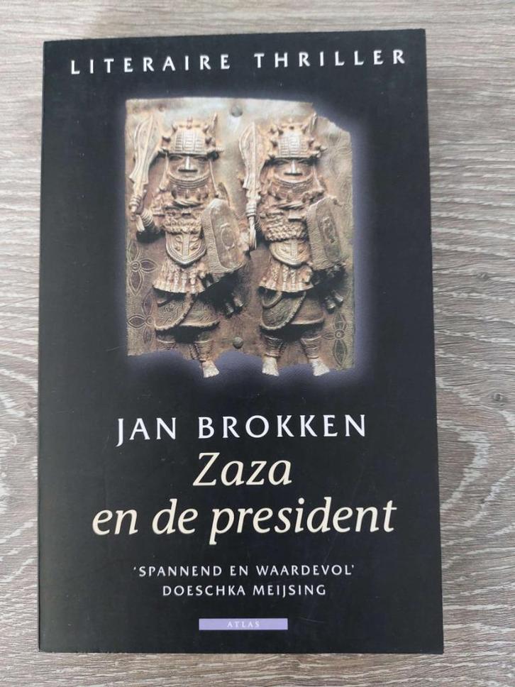 Jan Brokken - Zaza en de president -Literaire Thriller ZGAN, Boeken, Thrillers, Zo goed als nieuw, Ophalen of Verzenden