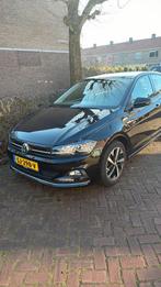 Volkswagen Polo 1.0 TSI 70 kw highline 2018 Zwart, Voorwielaandrijving, 40 €/maand, Zwart, Origineel Nederlands