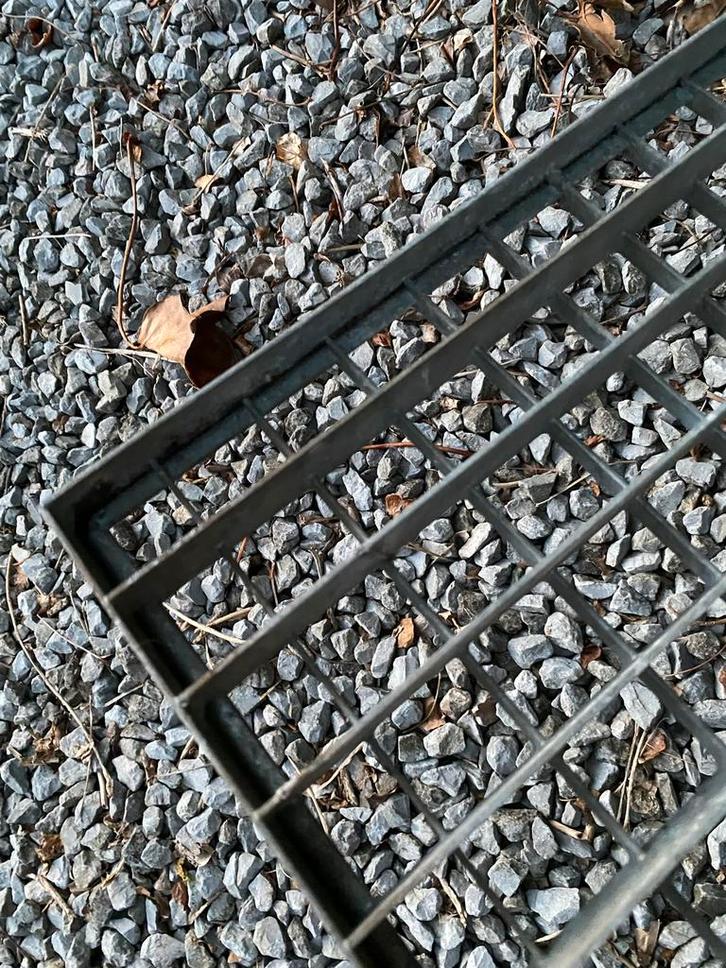 Gegalvaniseerd rooster 60x90 cm, Doe-het-zelf en Verbouw, Metalen, Gebruikt, IJzer, Ophalen