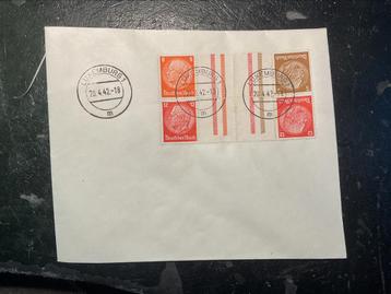174) Deutsches Reich - samendrukken combinaties op brief beschikbaar voor biedingen