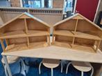 2 Houten Poppenhuizen, Ophalen, Nieuw, Poppenhuis