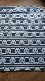 Lap tricot met panda hoofden., Nieuw, Ophalen of Verzenden