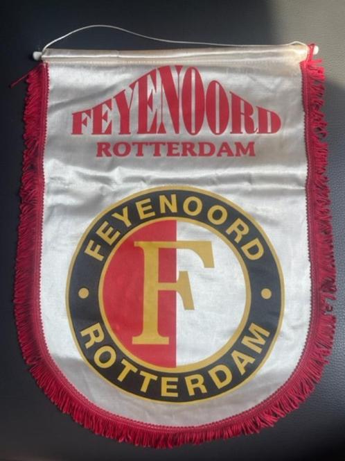 Vintage Feyenoord Vaantje Jaren '90, Verzamelen, Sportartikelen en Voetbal, Gebruikt, Vaantje of Sjaal, Feyenoord, Ophalen of Verzenden