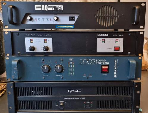 Dateq-QSC-Profsound-HQ Power (Eindversterkers), Audio, Tv en Foto, Versterkers en Receivers, Gebruikt, Stereo, 120 watt of meer