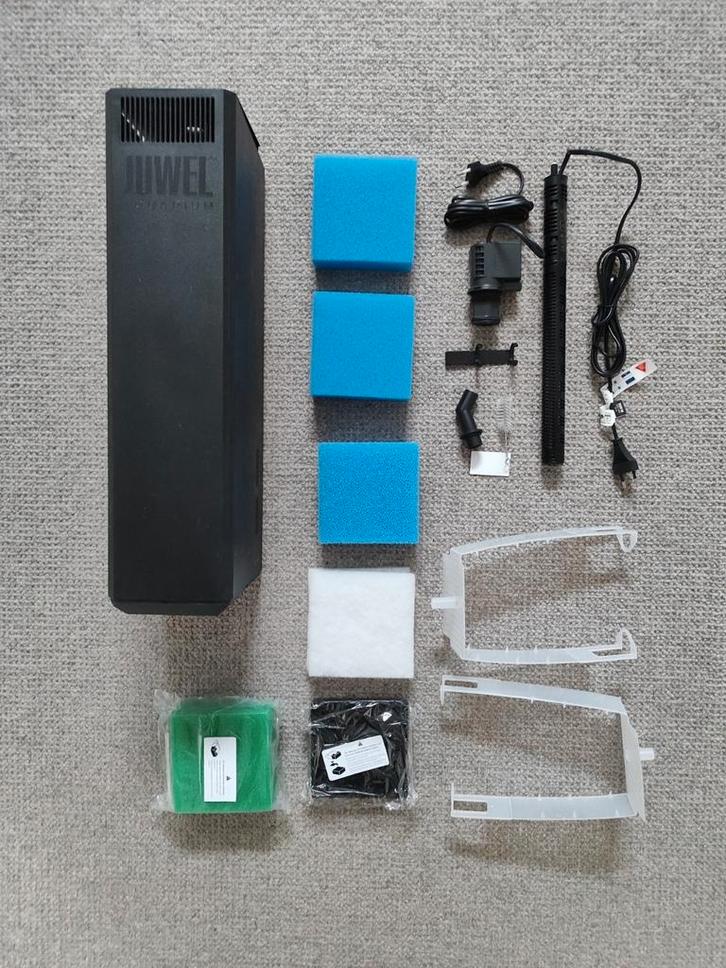 Juwel compleet inbouw filter + heater en verlichtingbalk, Dieren en Toebehoren, Vissen | Aquaria en Toebehoren, Nieuw, Leeg aquarium