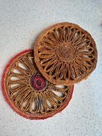 Vintage jaren '70 Pannen onderzetters, Huis en Inrichting, Woonaccessoires | Onderzetters, Ophalen of Verzenden, Gebruikt