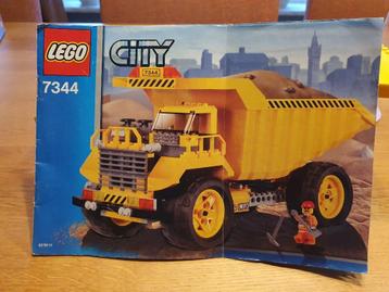 Lego Nr. 7344 City Dump Truck Complete set beschikbaar voor biedingen