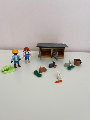 Playmobil konijnenhok 70675 beschikbaar voor biedingen