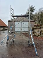 Zgan alumexx stijger 9 meter,  90cm breed, Ophalen, Zo goed als nieuw, Rolsteiger of Kamersteiger, 5 meter of hoger