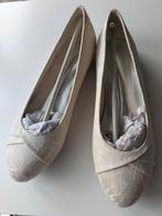 Zand /beige ballerina's nieuw in doos maat 39, Beige, Nieuw, Ballerina's, Ophalen of Verzenden