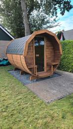 3M Barrel Sauna Gratis Levering en Plaatsing, Sport en Fitness, Sauna, Ophalen of Verzenden, Nieuw, Complete sauna