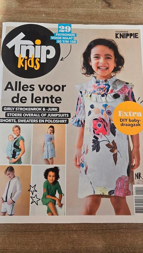 Knippie Kids 2 - April/Mei 2020, Hobby en Vrije tijd, Kledingpatronen, Zo goed als nieuw, Overige typen, Kind, Knippie, Ophalen of Verzenden