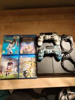 PlayStation 4 met 2 controllers en 4 games, Spelcomputers en Games, Spelcomputers | Sony PlayStation 4, Met 2 controllers, Ophalen of Verzenden