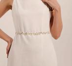 Elegante parel- en kristaltrouwriem – Nieuw – € 13,99, Ophalen of Verzenden, Zo goed als nieuw, Wit, Trouwjurk