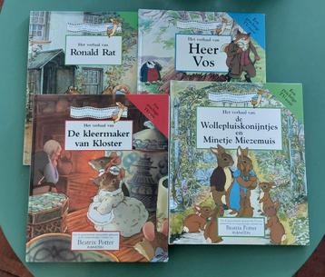 Beatrix Potter Verhalen - 4 Boeken beschikbaar voor biedingen