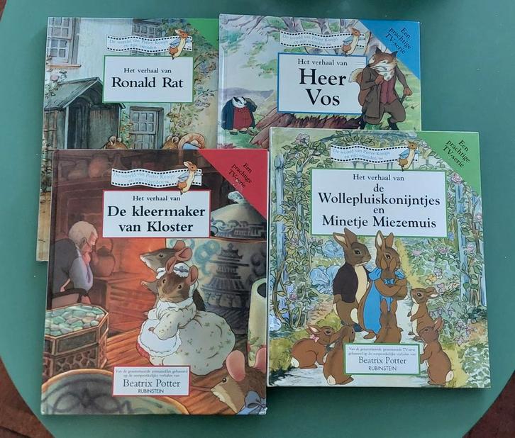 Beatrix Potter Verhalen - 4 Boeken, Boeken, Kinderboeken | Jeugd | onder 10 jaar, Sprookjes, Ophalen of Verzenden