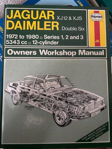 Haynes Manual Jaguar XJ12 & Daimler Double Six beschikbaar voor biedingen