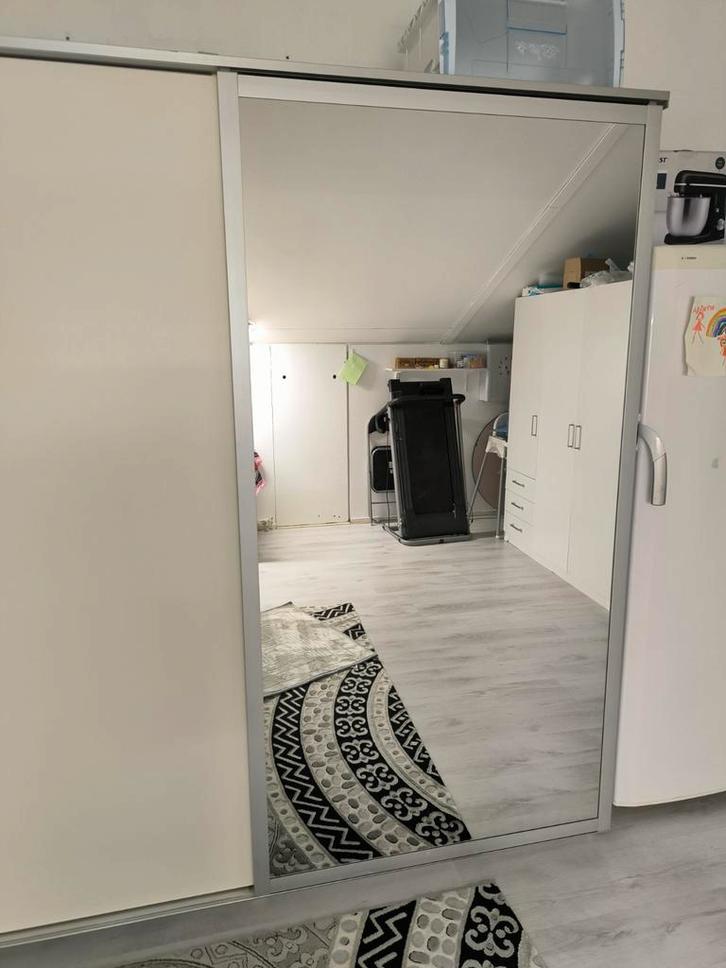 IKEA Pax Spiegel Schuifdeuren (2 stuks), Huis en Inrichting, Kasten | Kledingkasten, Zo goed als nieuw, 150 tot 200 cm, 50 tot 100 cm