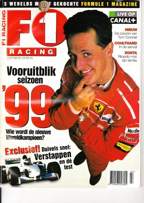 F1 Racing 1999 (Formule 1), Boeken, Auto's | Boeken, Gelezen, Algemeen, Ophalen of Verzenden