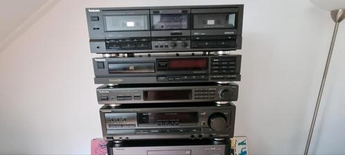 Volledige Technics Stereo Set, Audio, Tv en Foto, Stereo-sets, Zo goed als nieuw, Cassettedeck, Cd-speler, Overige merken, Ophalen of Verzenden