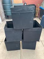 5x Dröna opbergmand grijs IKEA, Huis en Inrichting, Ophalen, Gebruikt