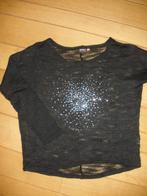 ONLY trui zwart glitter hart maat XS, Only, Zwart, Ophalen of Verzenden, Zo goed als nieuw