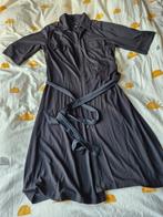 Zwarte doorknoopjurk H&M 42, H&M, Zwart, Maat 42/44 (L), Ophalen of Verzenden