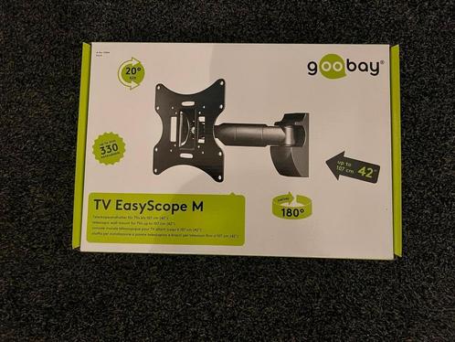 Goobay TV EasyScope M Muurbeugel nieuw in doos, Audio, Tv en Foto, Televisiebeugels, Nieuw, Ophalen of Verzenden