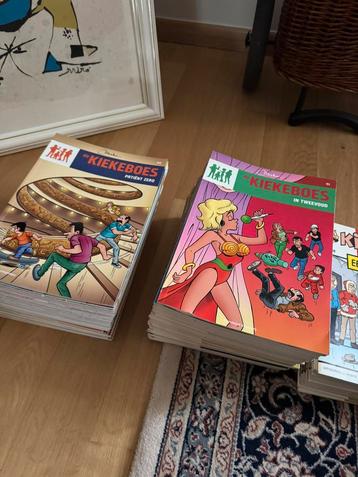 Kiekeboe strips ,130 stuks in totaal te koop. beschikbaar voor biedingen