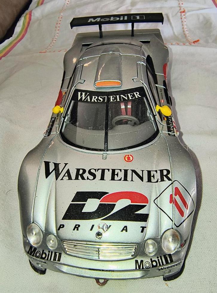 Modelauto Mercedes-Benz CLK GTR Warsteiner, Hobby en Vrije tijd, Modelauto's | 1:18, Zo goed als nieuw, Auto, Overige merken, Ophalen of Verzenden