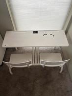 Oud schoolbankje, Kinderen en Baby's, Kinderkamer | Tafels en Stoelen, Ophalen, Gebruikt, Stoel(en)