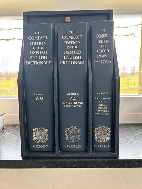 The Compact Edition of the Oxford English Dictionary, Boeken, Taal | Engels, Zo goed als nieuw, Ophalen of Verzenden
