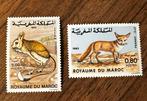 Marokko 1984 Dieren vos Postzegels - Postfris, Postzegels en Munten, Postzegels | Afrika, Ophalen of Verzenden, Marokko, Postfris