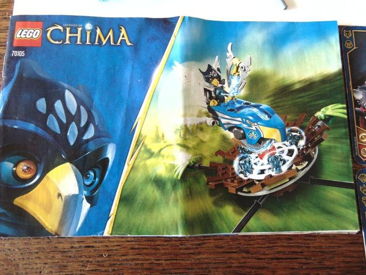 Lego Chima 2 Sets 70105 en 70113, Kinderen en Baby's, Speelgoed | Duplo en Lego, Zo goed als nieuw, Lego, Complete set, Ophalen of Verzenden