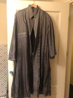 Lange leren herenjas, Verzenden, Zo goed als nieuw, Grijs