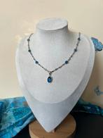 Kyaniet beschermt geluk intuïtie hoge trilling uniek magie, Blauw, Nieuw, Ophalen of Verzenden, Met edelsteen