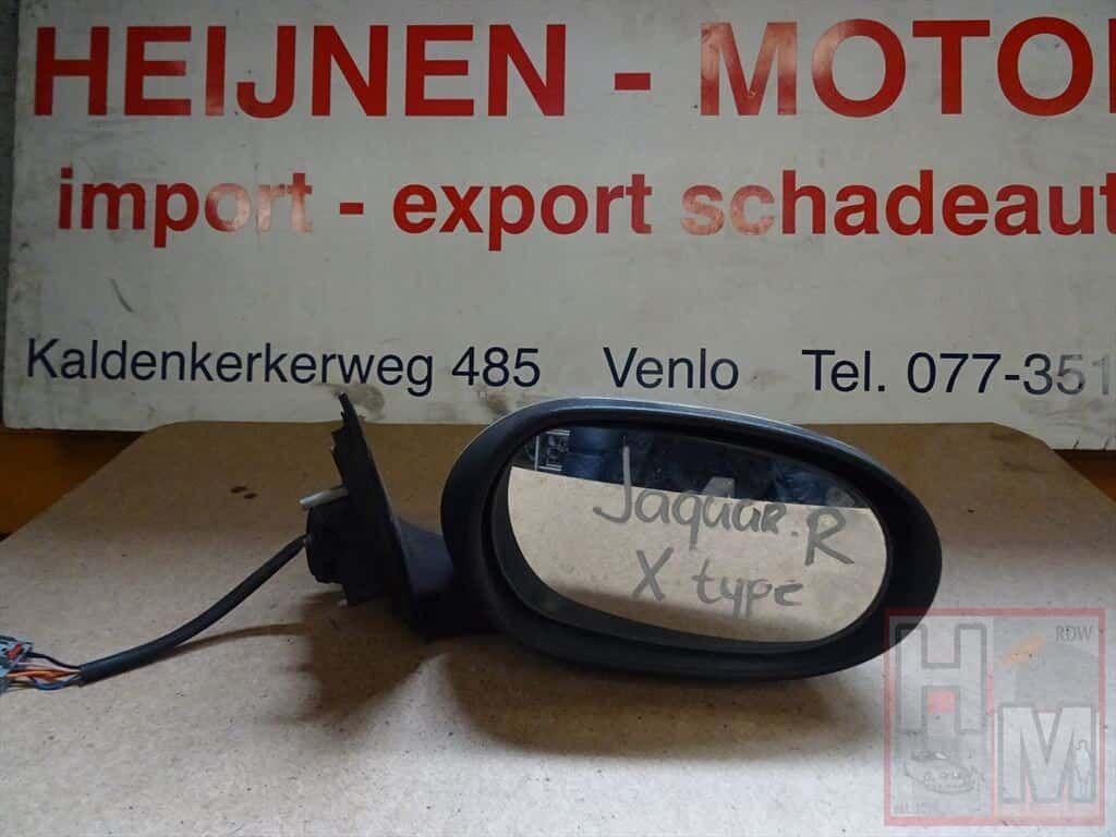 Jaguar X-type Spiegel Elektrische Chrome R Rechts 2001 - 200, Auto-onderdelen, Spiegels, Ophalen of Verzenden