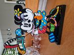 Britto mickey en minnie love figurine, Verzamelen, Ophalen of Verzenden, Mickey Mouse, Zo goed als nieuw, Beeldje of Figuurtje