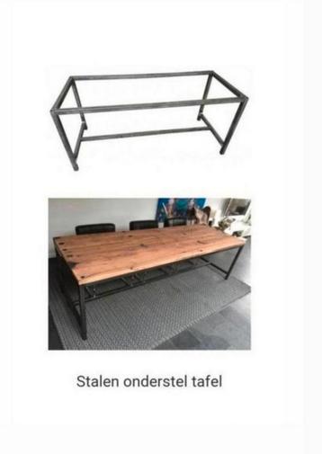 50€ onderstel metaal tafel  beschikbaar voor biedingen
