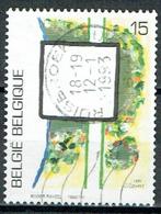 België 1991 Schilderij. Roger Raveel, Ophalen, Gestempeld